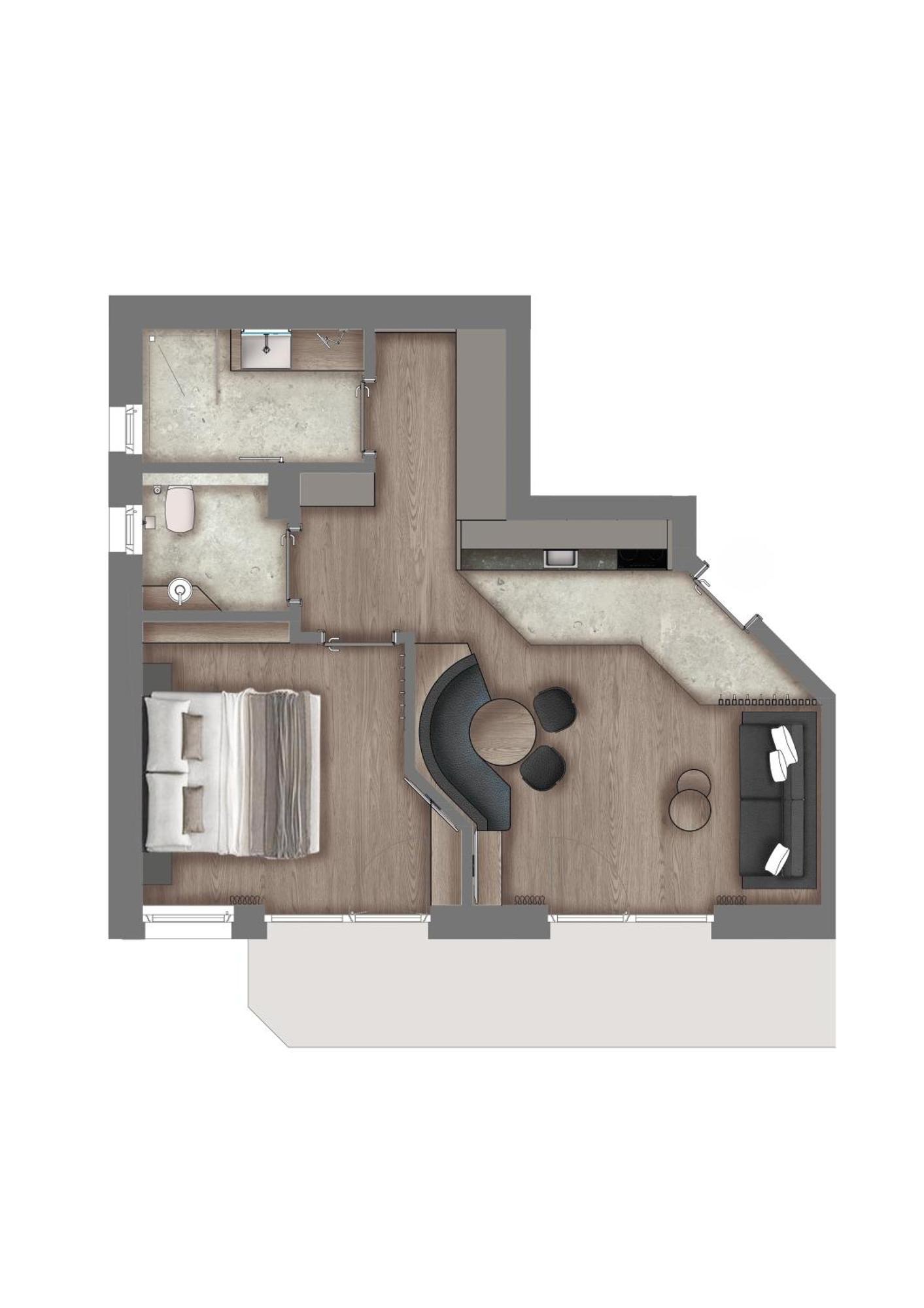 Appartements Aurikel Corso Ischgl Szoba fotó